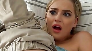 Stepbrother Cums Inside of her Pussy