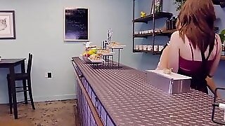 Hot MILF Shows Her 18yo Employee How To Taste Sweets