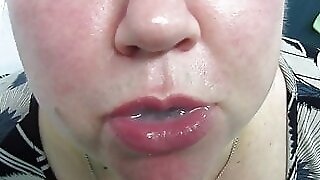 caught mother-in-law in the shower, fucked in the mouth fill